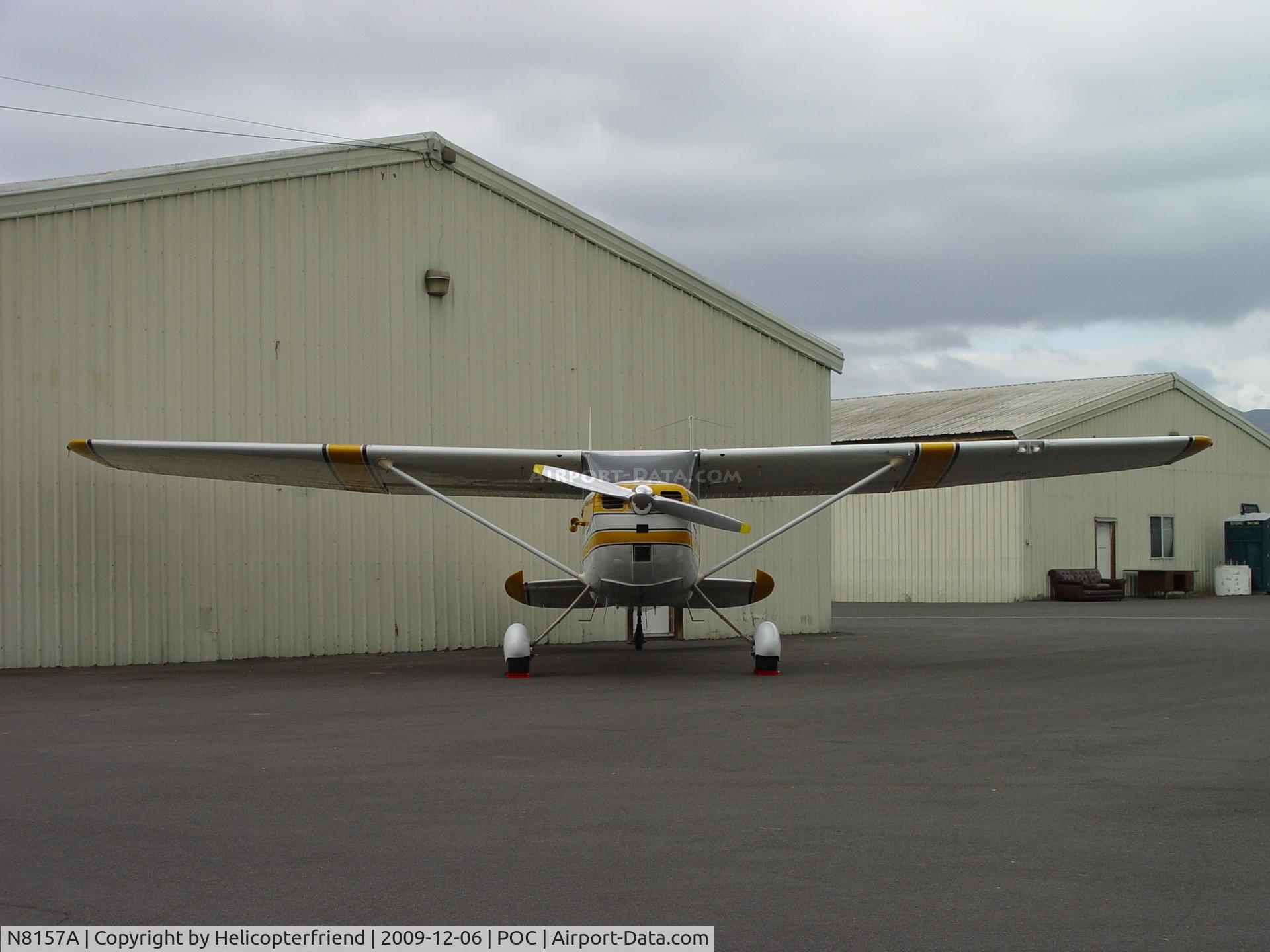 N8157A, 1952 Cessna 170B C/N 25009, Parked facing southeast