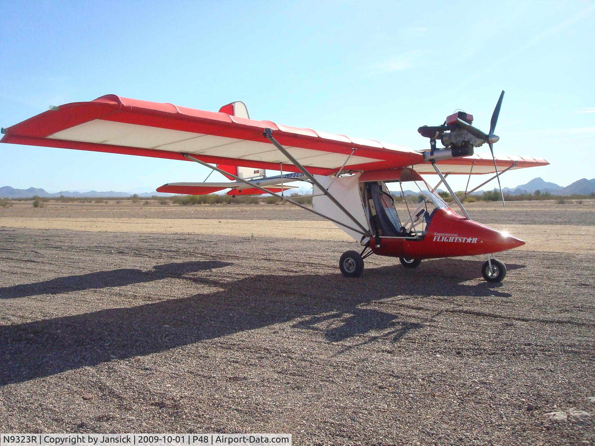 N9323R, 2002 Flightstar Spyder C/N FS1004, Spyder