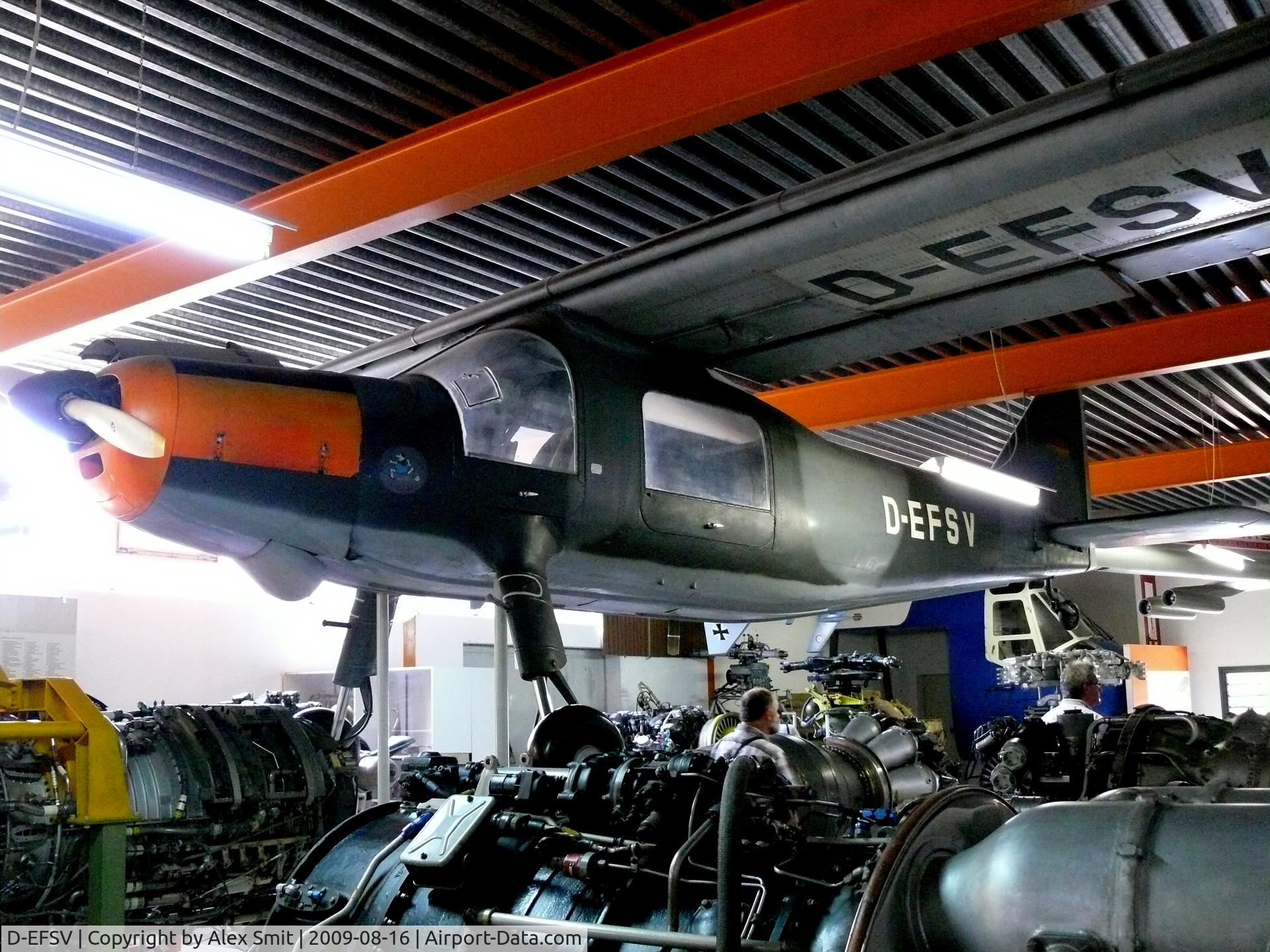 D-EFSV, Dornier Do-27-A1 C/N 339, Dornier Do27A1 D-EFSV in the Hermerskeil museum