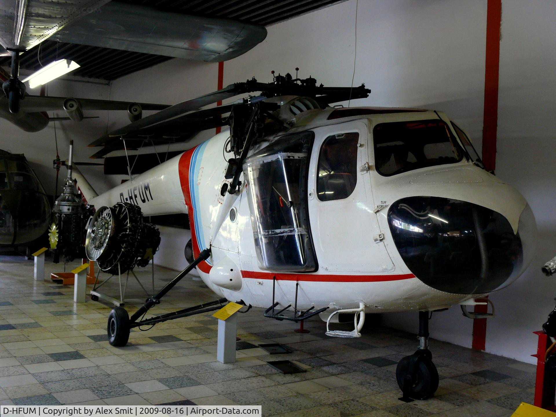 D-HFUM, Bristol 171B Sycamore HR.52 C/N 13493, Bristol Sycamore HR52 D-HFUM in the Hermerskeil museum