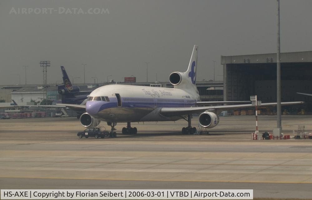 HS-AXE, 1974 Lockheed L-1011-385-1 TriStar 1 C/N 193C-1097, Stored at Don Muang