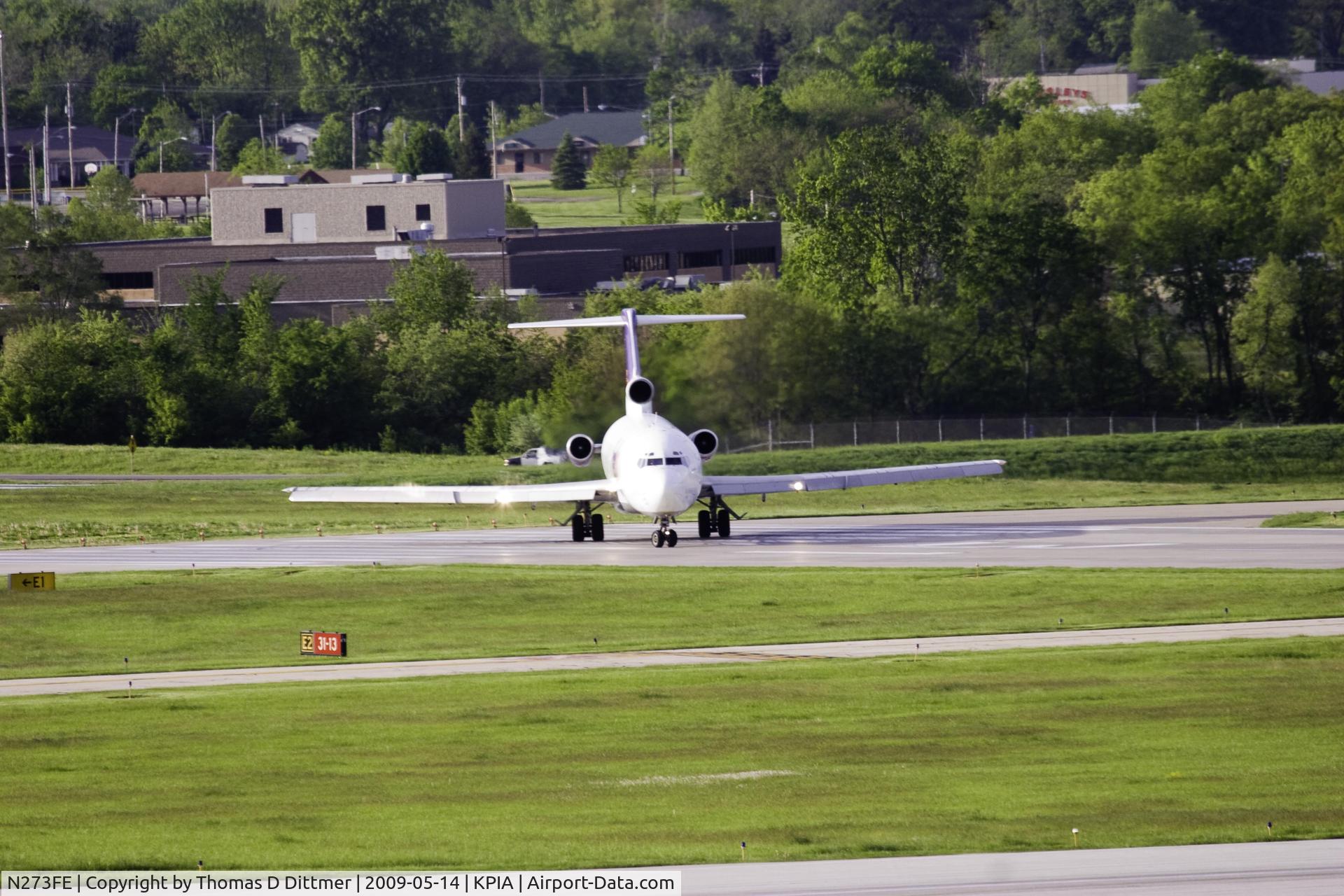 N273FE, 1980 Boeing 727-233F C/N 22038, Federal Express (N273FE) ready for takeoff
