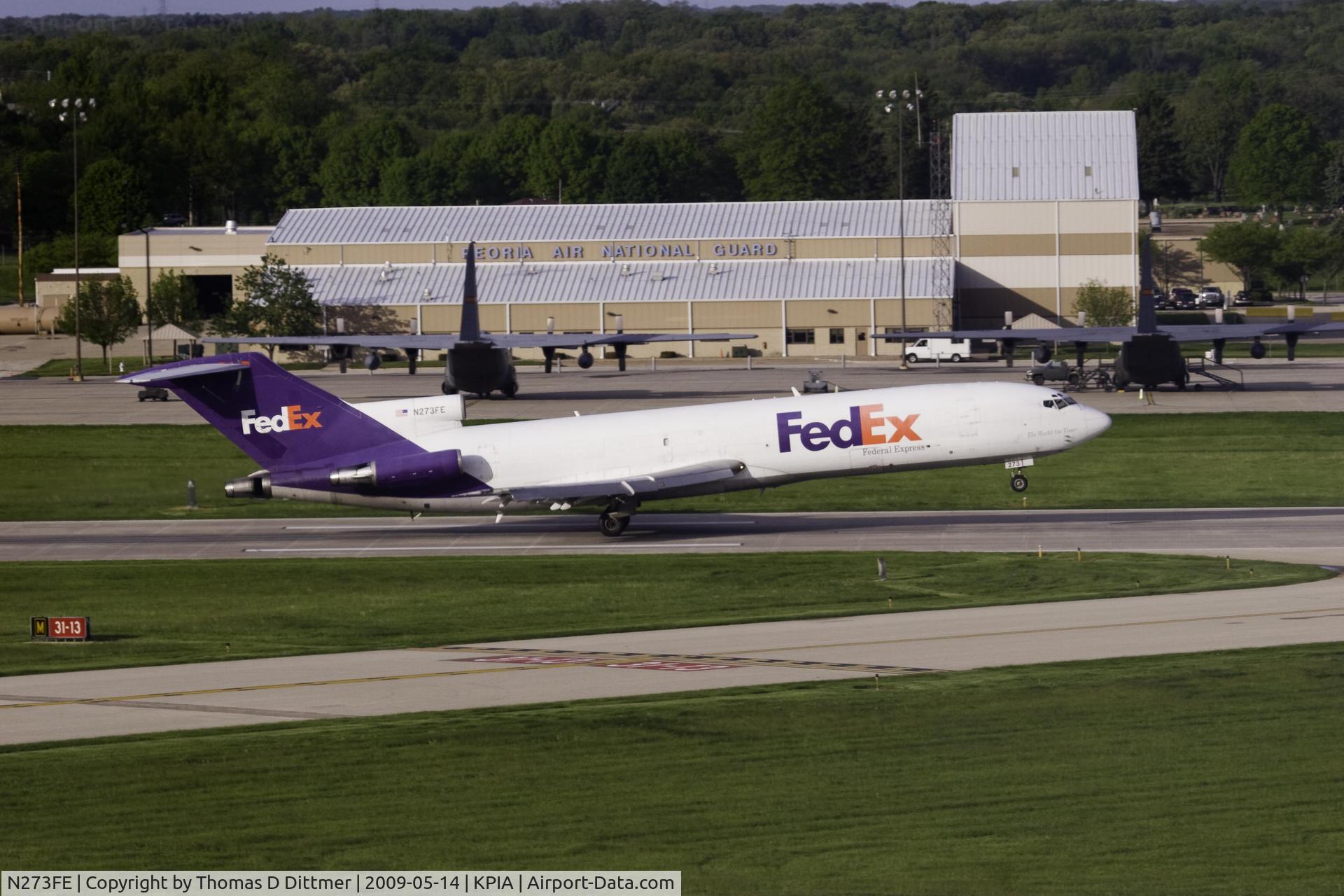 N273FE, 1980 Boeing 727-233F C/N 22038, Federal Express (N273FE) airborne