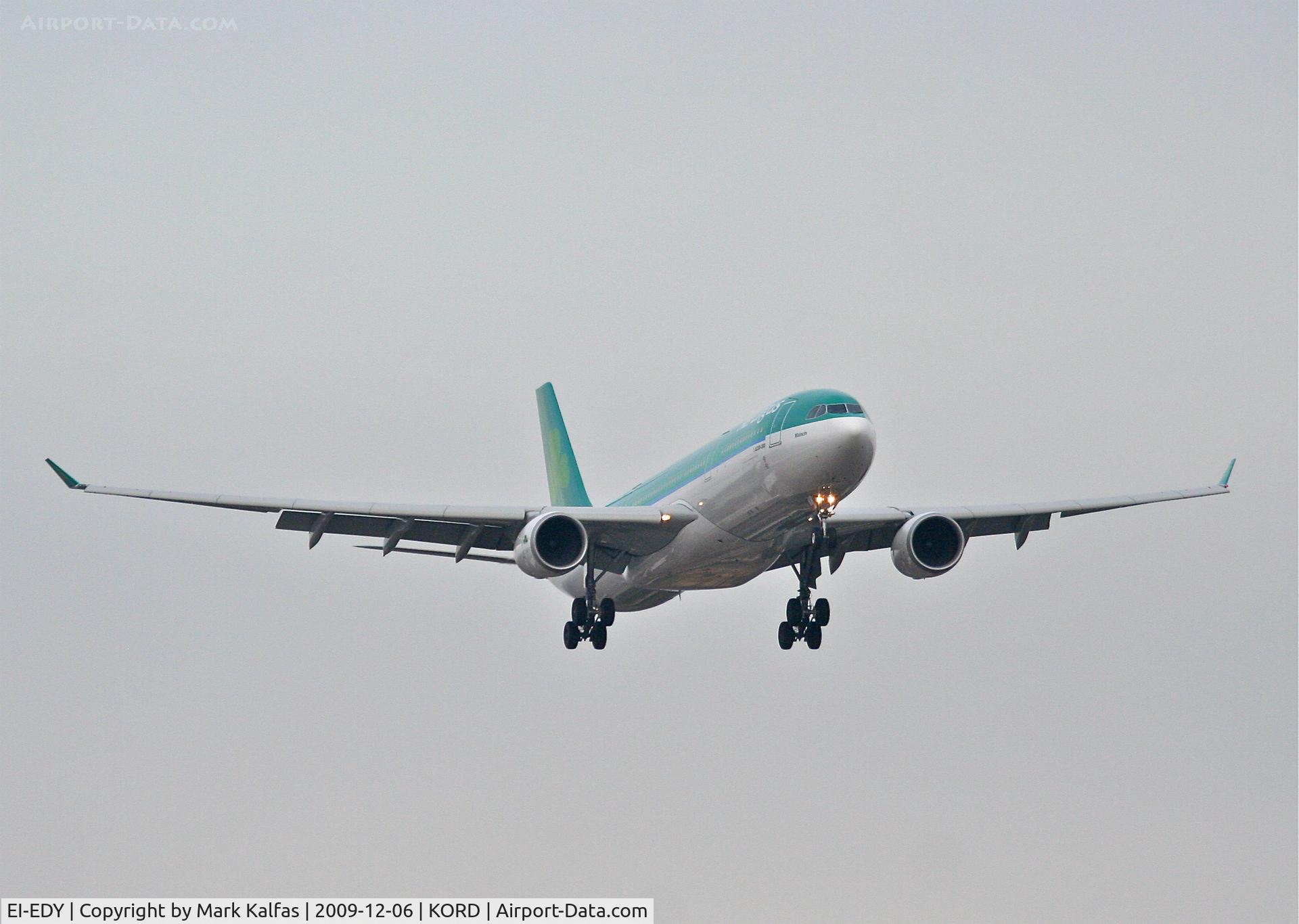 EI-EDY, 2009 Airbus A330-302 C/N 1025, Aer Lingus A330-302 