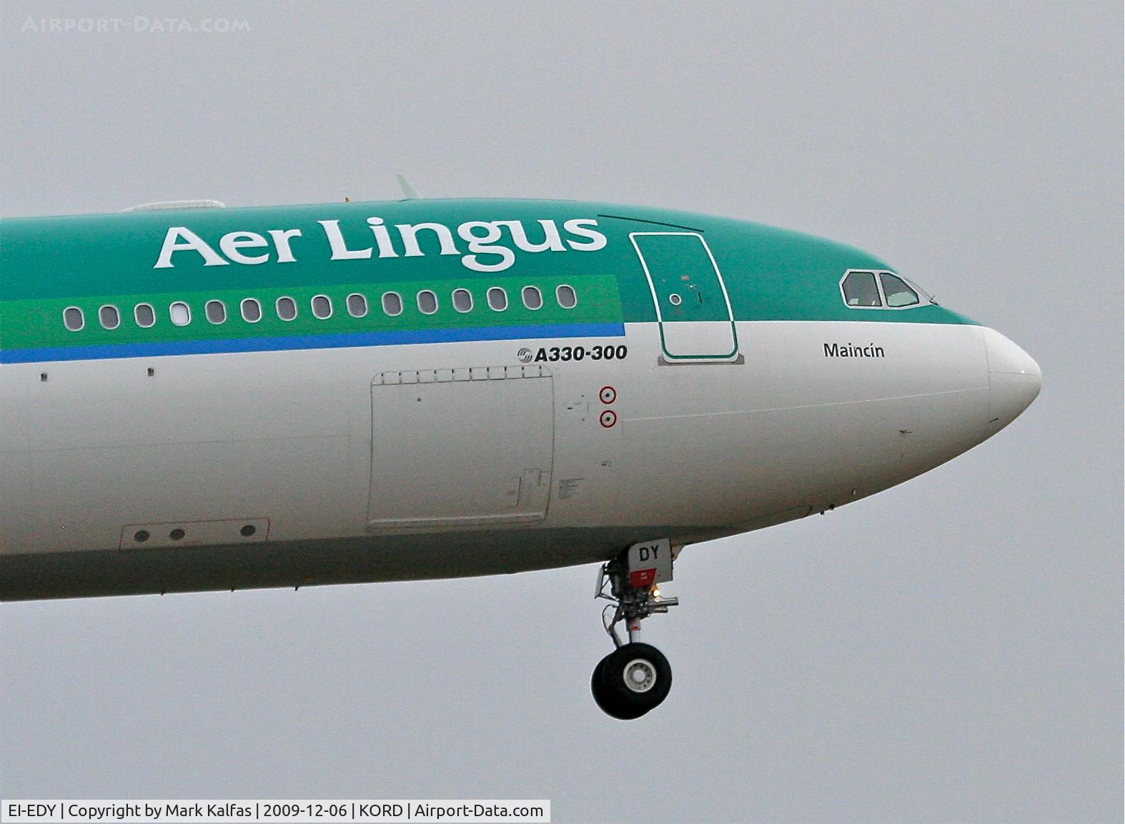 EI-EDY, 2009 Airbus A330-302 C/N 1025, Aer Lingus A330-302 