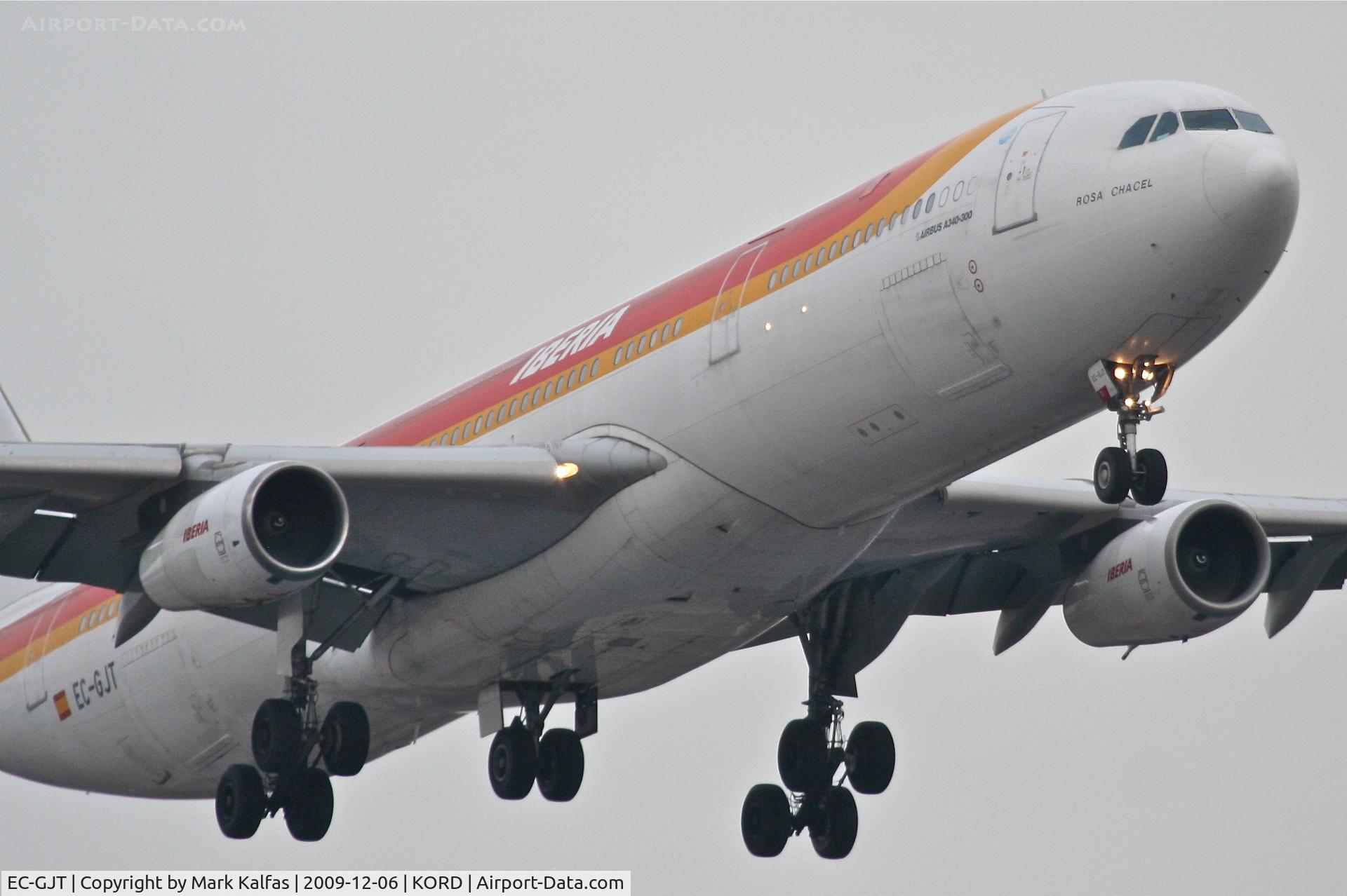 EC-GJT, 1996 Airbus A340-313 C/N 145, Iberia Airlines A340-313 