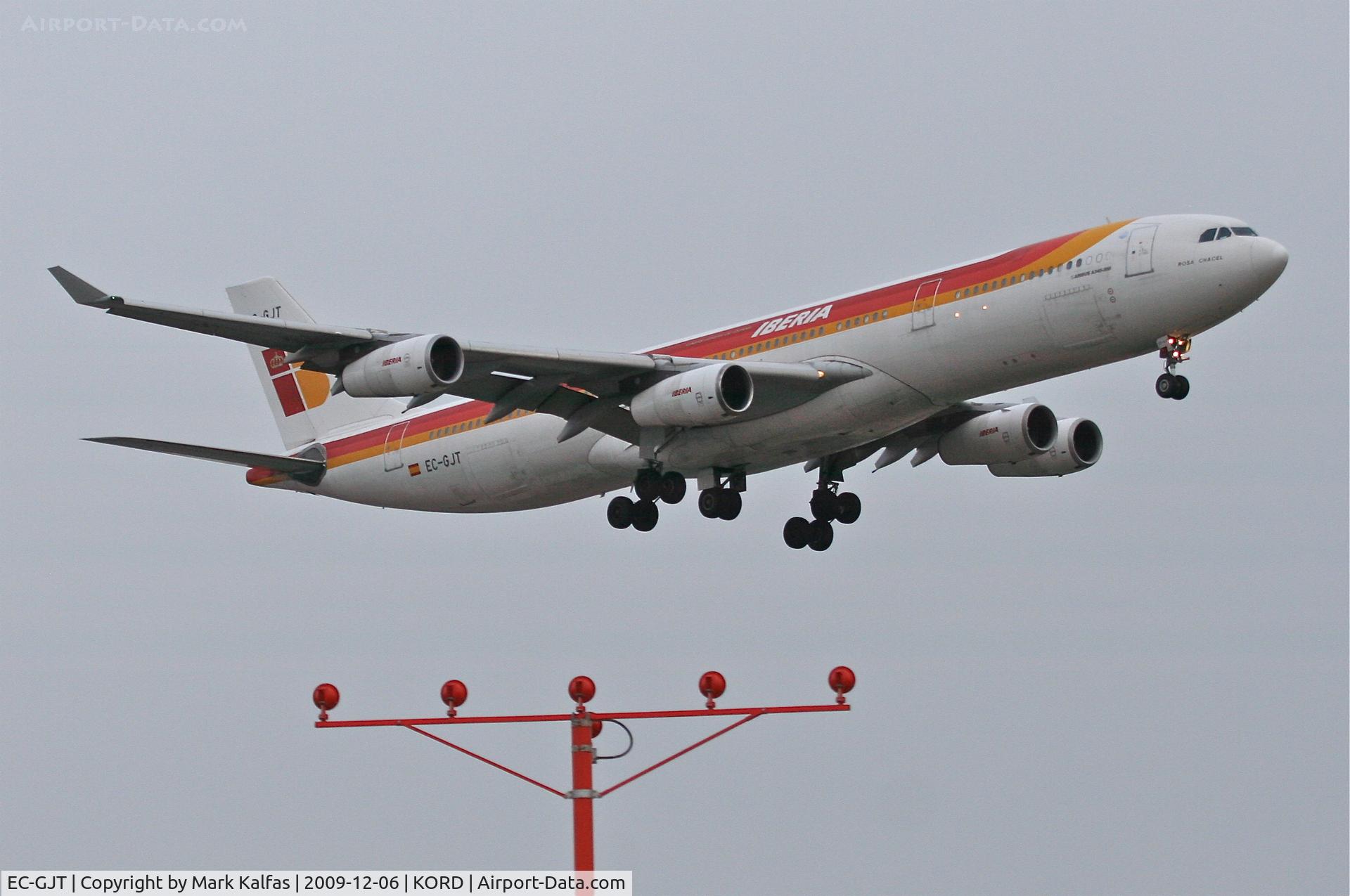 EC-GJT, 1996 Airbus A340-313 C/N 145, Iberia Airlines A340-313 