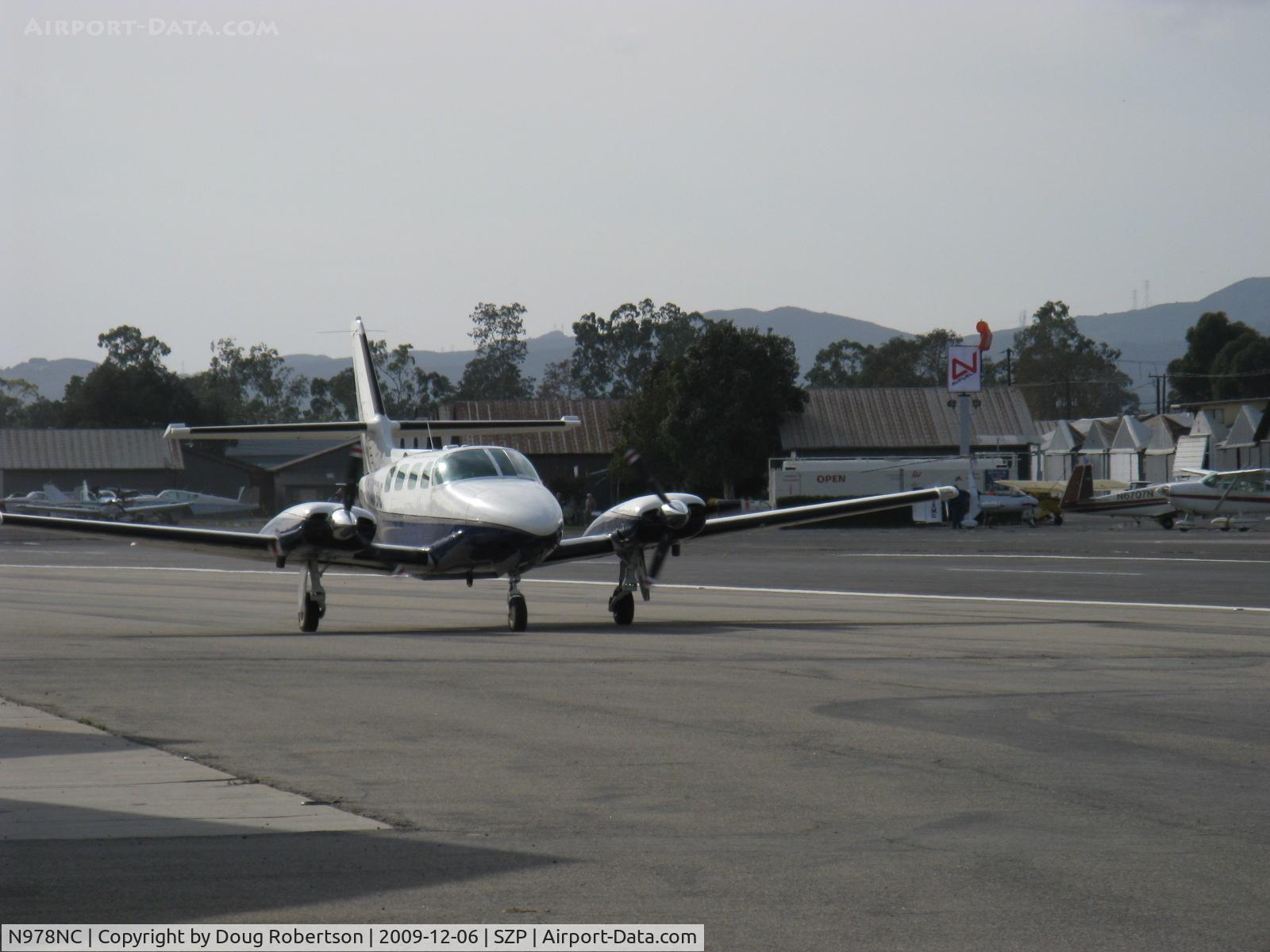 N978NC, 1983 Cessna T303 Crusader C/N T30300206, 1983 Cessna T303 CRUSADER, two Continental TSIO-520-AE flat six fuel-injected & turbocharged counter-rotating engines 250 Hp each. Three blade CS props, taxi to Rwy 22
