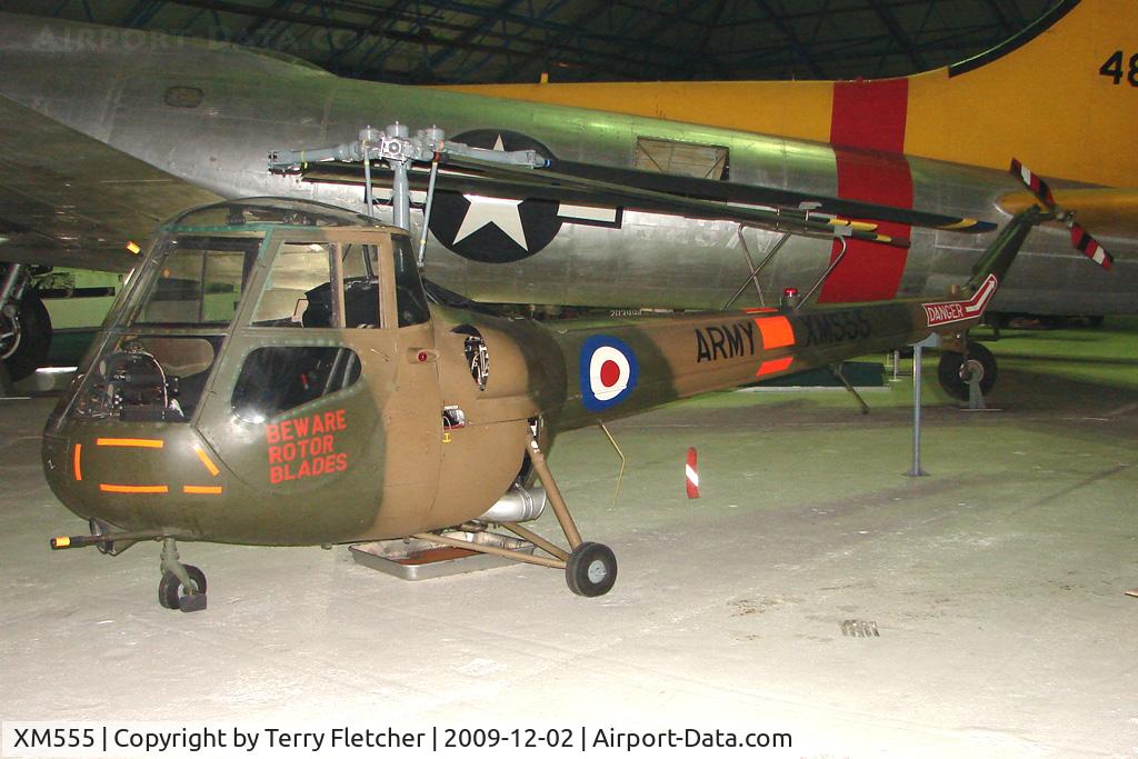 XM555, 1959 Saunders-Roe Skeeter AOP.12 C/N S2/5109, Saunders-roe Ltd SKEETER 12 exhibited in the RAF Museum Hendon , UK