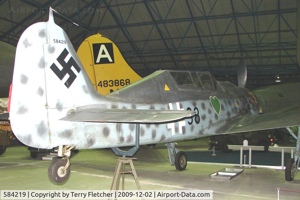 584219, Focke-Wulf Fw-190F-8/U1 C/N 584219, Focke Wulf FW190 exhibited in the RAF Museum Hendon , UK