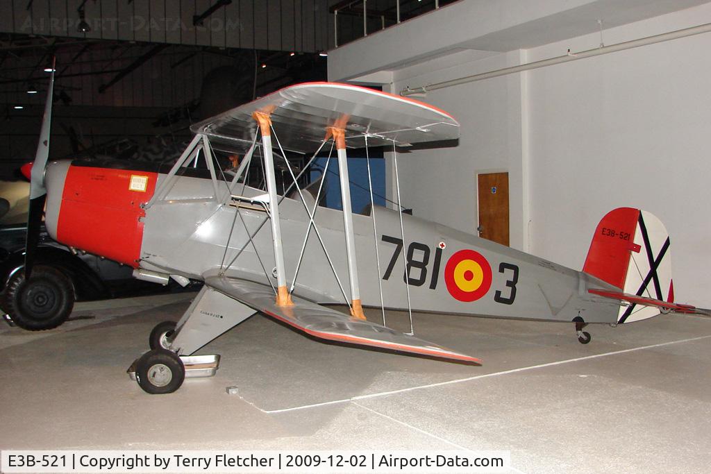 E3B-521, 1956 CASA 1-131E Jungmann C/N 2137, Casa Jungmann exhibited in the RAF Museum Hendon , UK