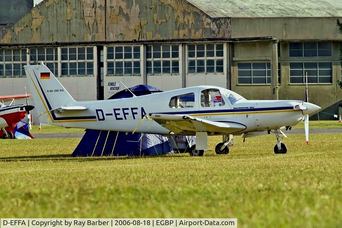 D-EFFA, 2000 Ruschmeyer R90-230RG C/N 018, Ruschmeyer R90-230RG [018] Kemble~G 18/08/2006. Seen at PFA Flying for Fun Kemble 2006