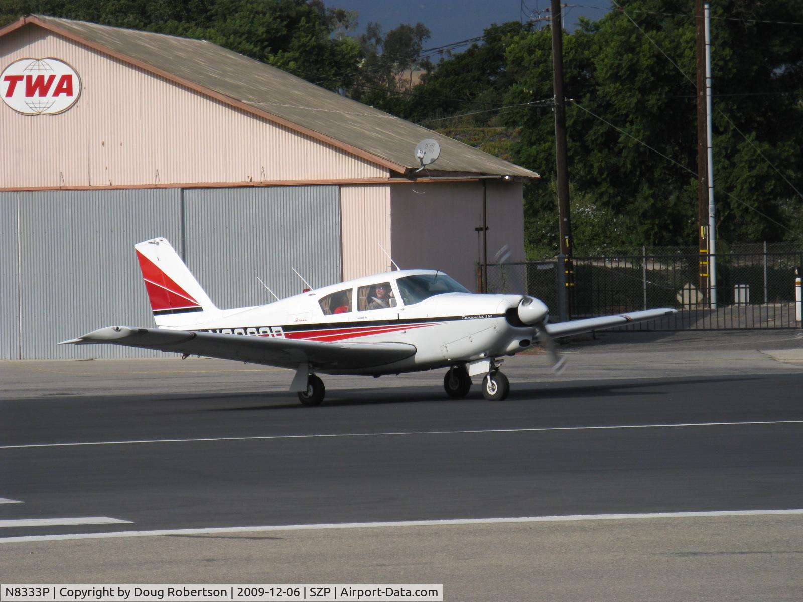 N8333P, 1963 Piper PA-24-250 Comanche C/N 24-3586, 1963 Piper PA-24-250 Comanche, Lycoming IO-540-C 250 Hp, holding short 22