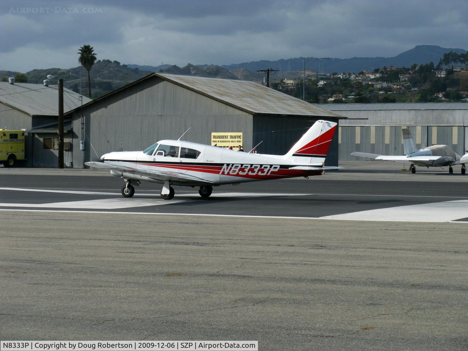 N8333P, 1963 Piper PA-24-250 Comanche C/N 24-3586, 1963 Piper PA-24-250 Comanche, Lycoming IO-540-C 250 Hp, takeoff roll Rwy 22