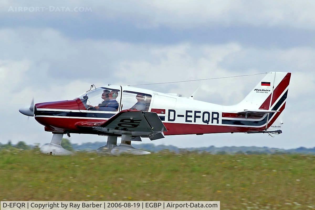 D-EFQR, 1979 Robin DR-400-180 Regent Regent C/N 1369, Robin DR.400/180 Regent [1369] Kemble~G 19/08/2006. Seen at PFA Flying for Fun Kemble 2006