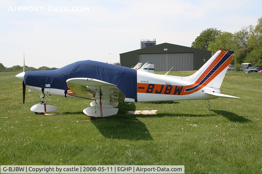 G-BJBW, 1981 Piper PA-28-161 Cherokee Warrior II C/N 28-8116280, seen @ Popham