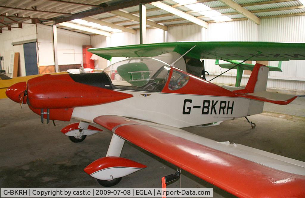 G-BKRH, 1988 Brugger MB-2 Colibri C/N PFA 043-10150, seen @ Bodmin