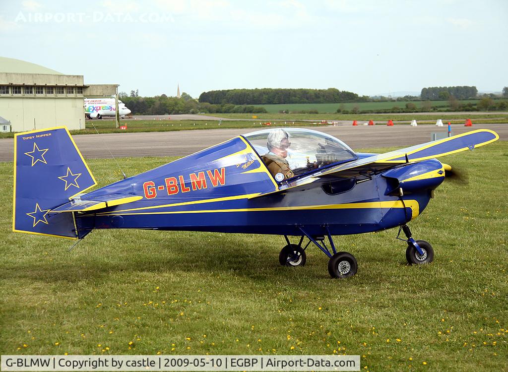 G-BLMW, 1987 Slingsby Tipsy T-66 Nipper 3 C/N PFA 025-11020, seen @ Kemble vintage flyin