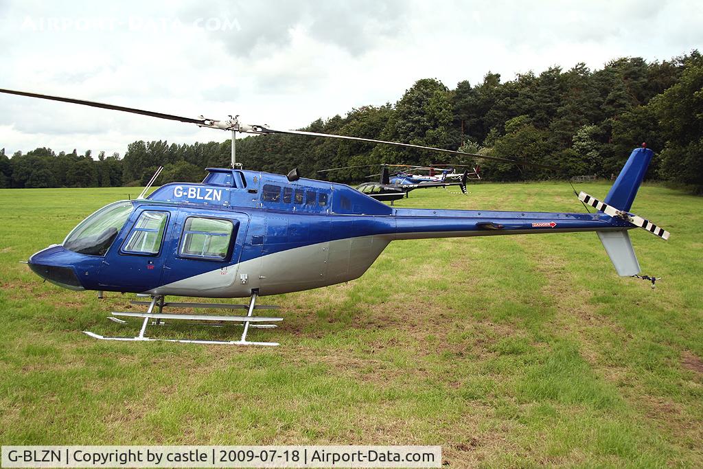 G-BLZN, 1968 Bell 206B JetRanger C/N 314, seen @ Cholmondeley
