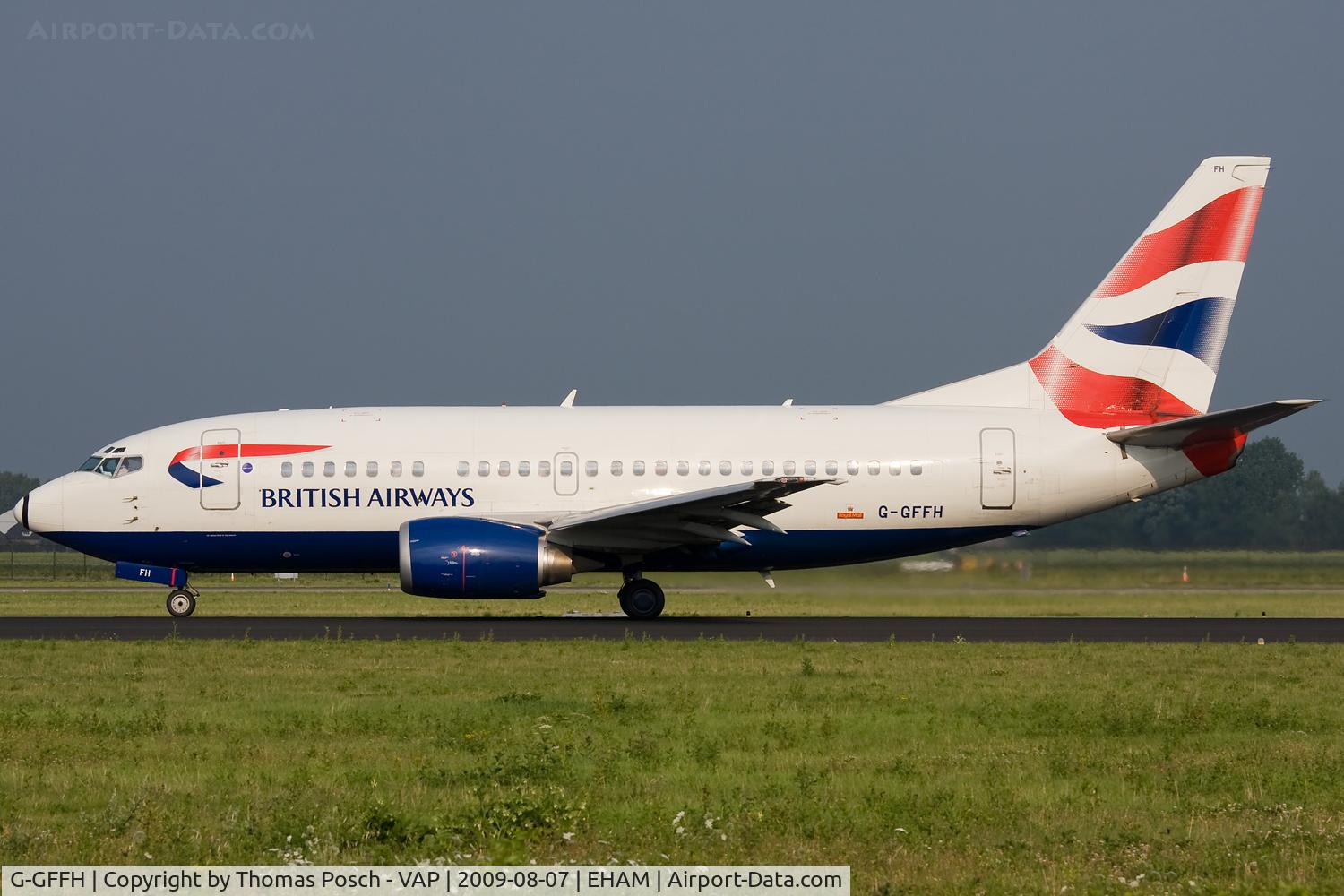 G-GFFH, 1994 Boeing 737-5H6 C/N 27354, British Airways