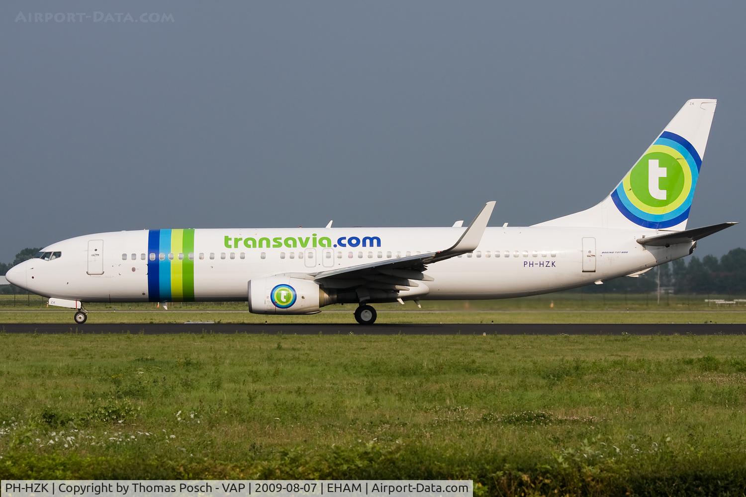 PH-HZK, 2000 Boeing 737-8K2 C/N 30390, Transavia Airlines