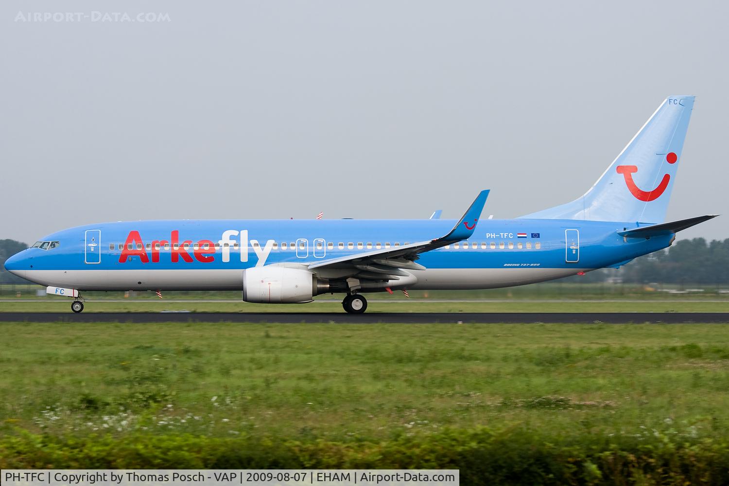 PH-TFC, 2009 Boeing 737-8K5 C/N 35146, Arkefly
