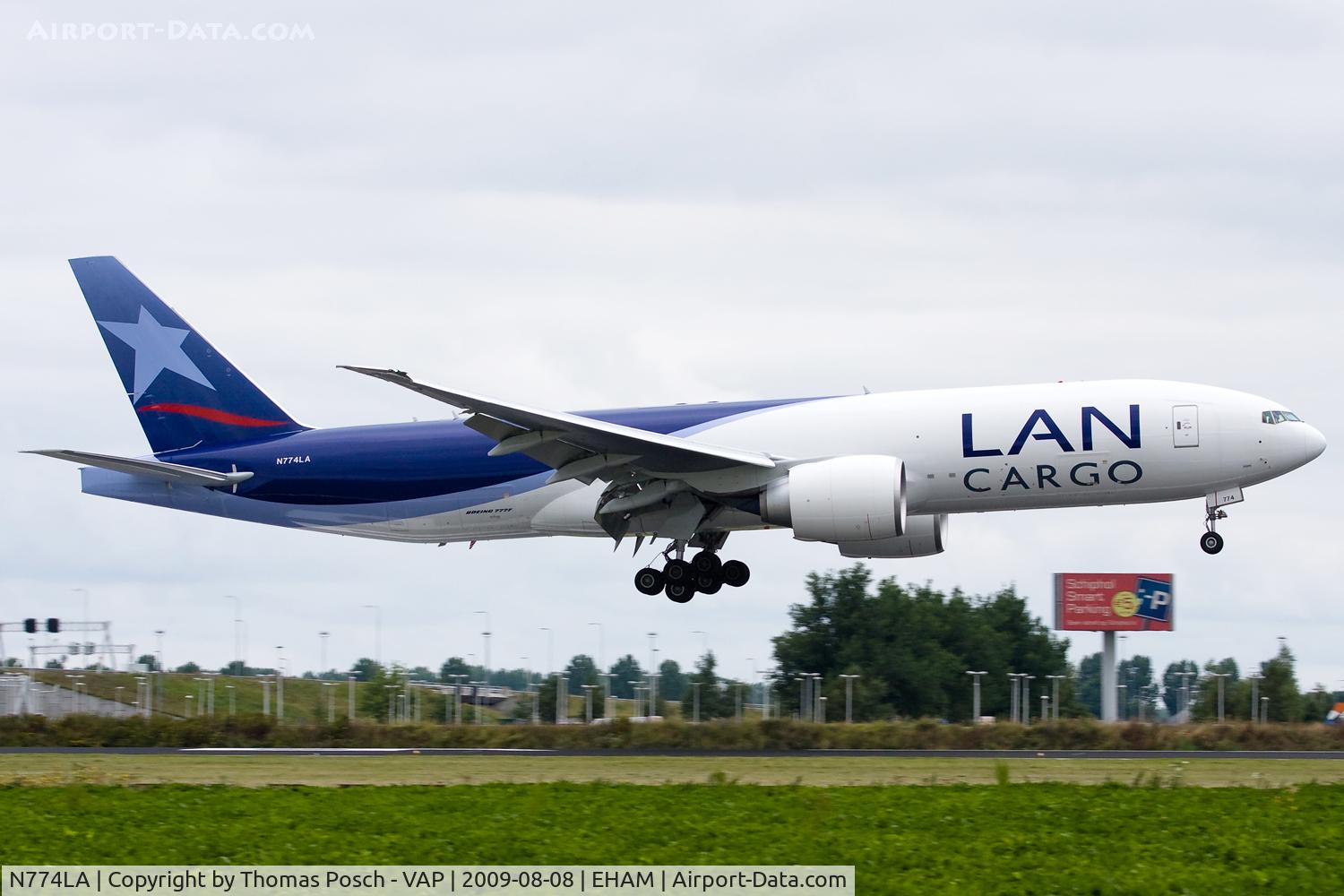 N774LA, 2009 Boeing 777-F6N C/N 37710, LAN Cargo