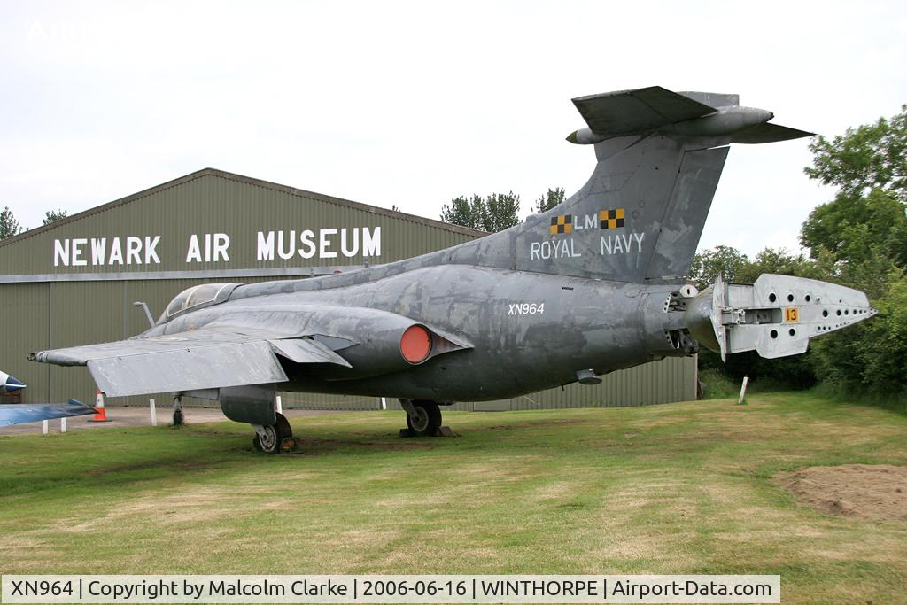 XN964, 1963 Blackburn Buccaneer S.1 C/N B3-19-62, Blackburn Buccaneer S1 at Newark Air Museum, Winthorpe, UK in 2006.