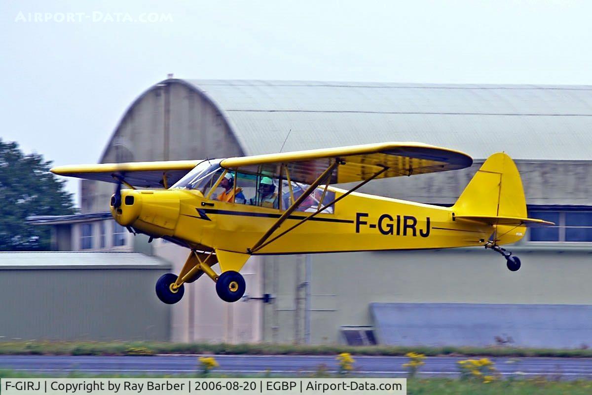 F-GIRJ, 1951 Piper L-18C Super Cub (PA-18-95) C/N 18-1010, Piper L-18C-95 Super Cub [18-1010] Kemble~G 20/08/2006. Seen at PFA Flying for Fun Kemble 2006