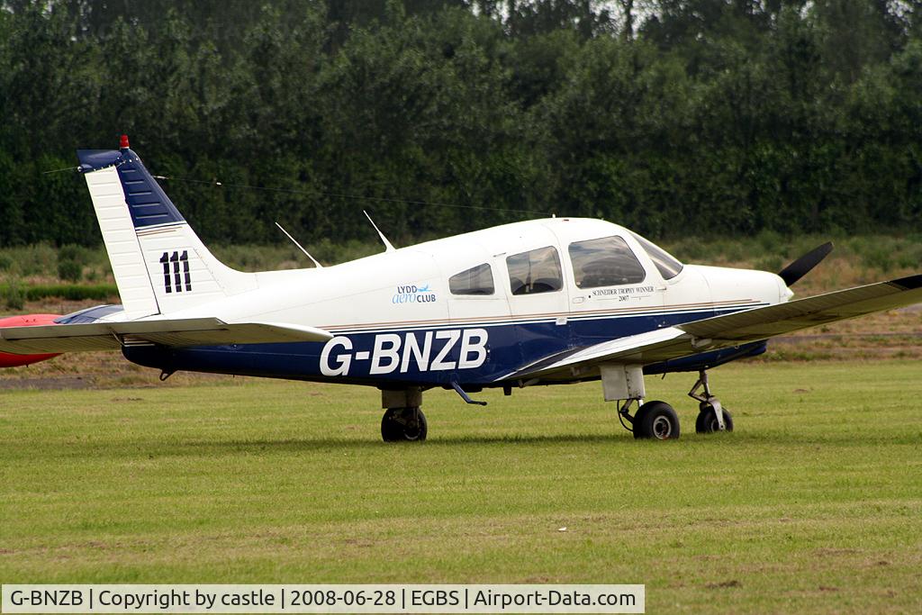 G-BNZB, 1979 Piper PA-28-161 Cherokee Warrior II C/N 28-7916521, seen @ Shobdon