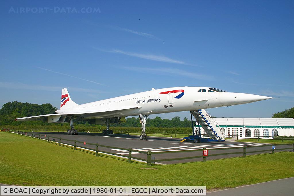 G-BOAC, 1975 Aerospatiale-BAC Concorde 1-102 C/N 100-004, seen @ Manchester