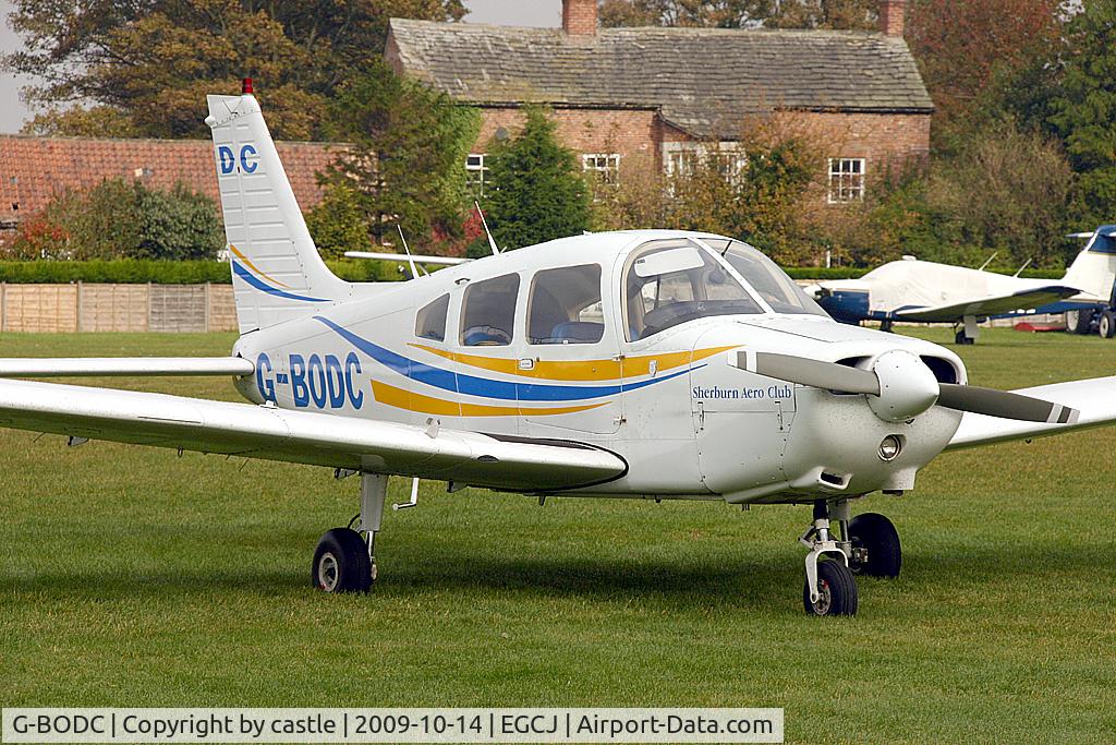G-BODC, 1988 Piper PA-28-161 C/N 2816041, seen @ Sherburn in Elmet