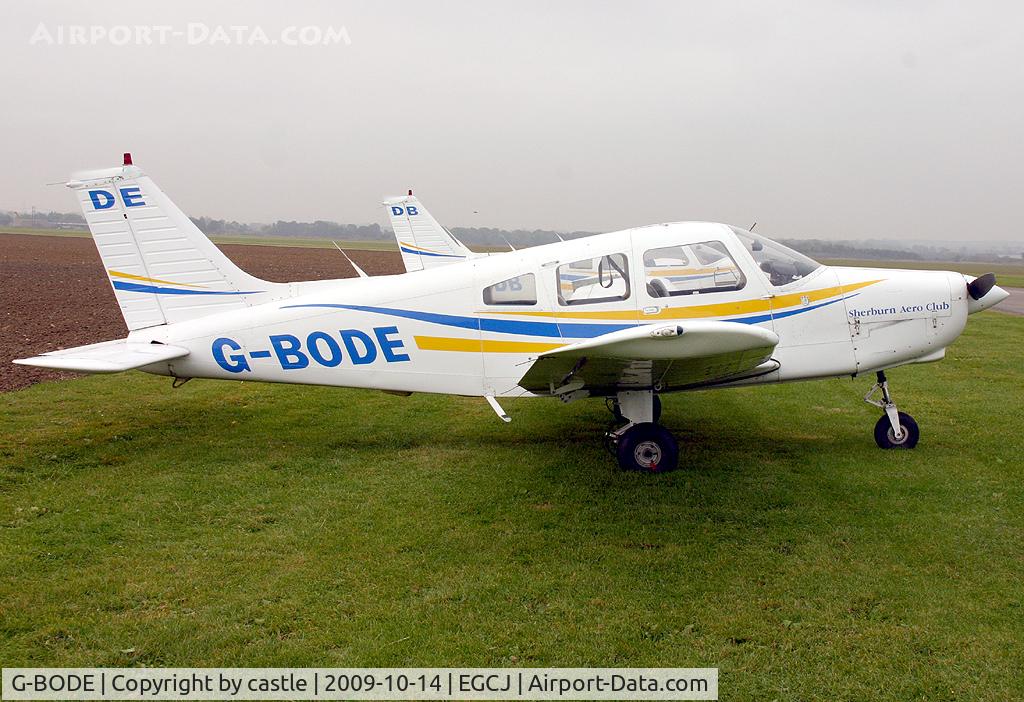 G-BODE, 1988 Piper PA-28-161 Cherokee Warrior II C/N 2816039, seen @ Sherburn in Elmet
