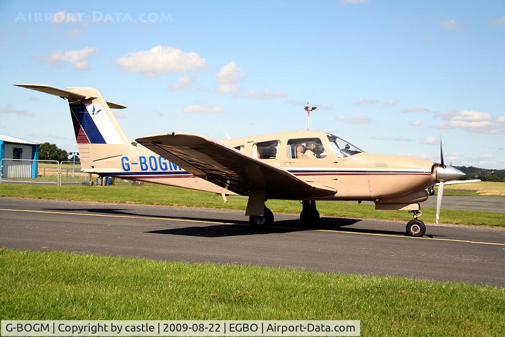 G-BOGM, 1980 Piper PA-28RT-201T Turbo Arrow IV C/N 28R-8031077, seen @ Wolverhampton