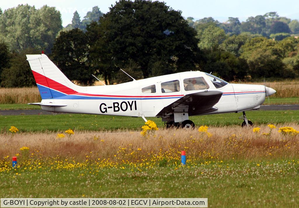 G-BOYI, 1978 Piper PA-28-161 Cherokee Warrior II C/N 28-7816183, seen @ Sleap