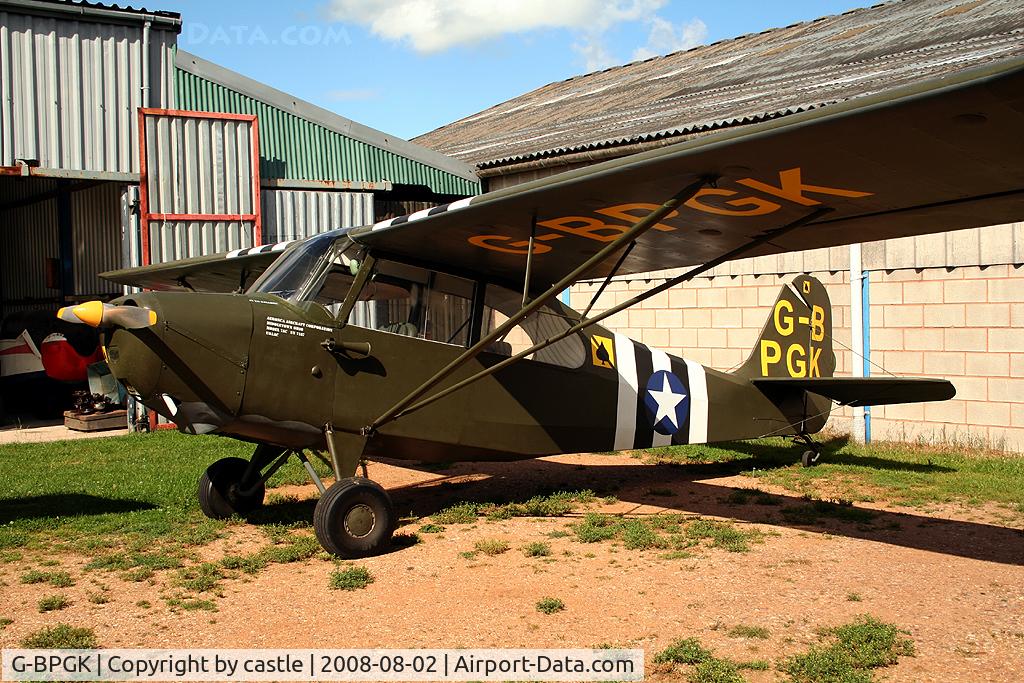 G-BPGK, 1956 Aeronca 7AC Champion C/N 7AC-7187, seen @ Abbots Bromley