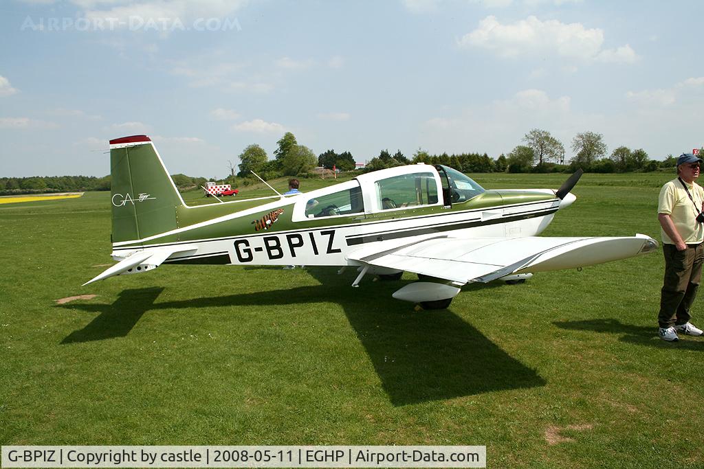 G-BPIZ, 1979 Gulfstream American AA-5B Tiger C/N AA5B-1154, seen @ Popham