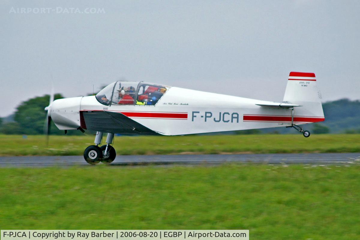 F-PJCA, Jodel D-112 C/N 943, Jodel D.112 [943] Kemble~F 20/08/2006. Seen departing from PFA Flying for Fun Kemble 2006.