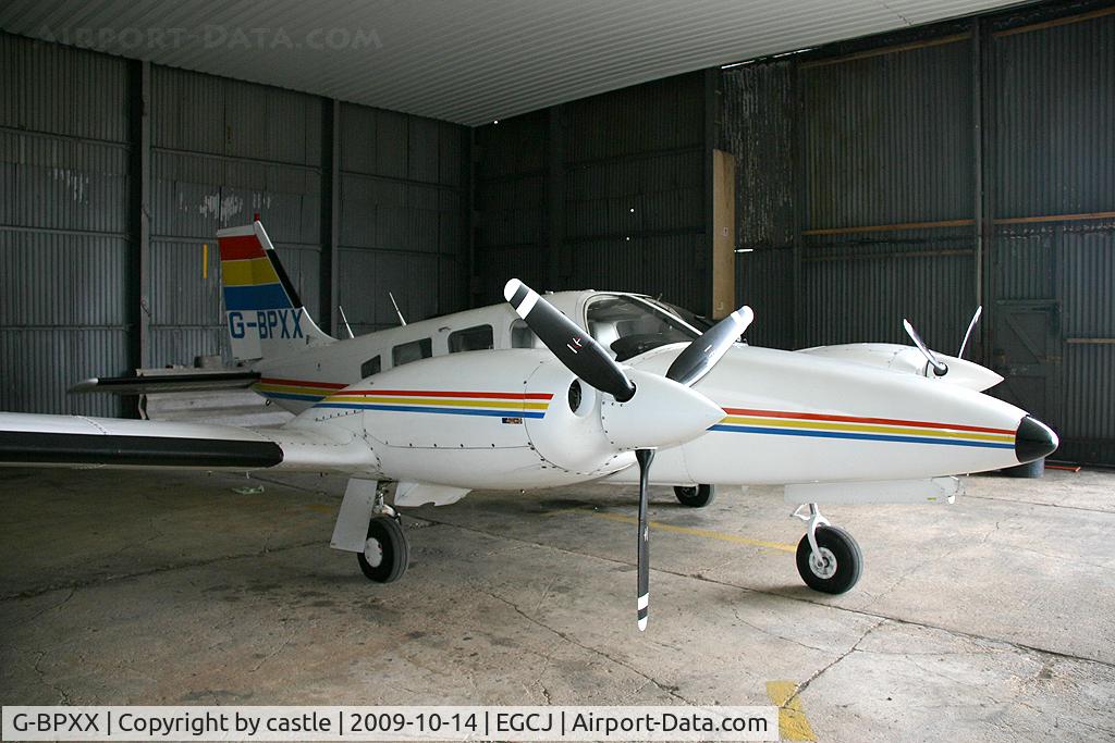G-BPXX, 1979 Piper PA-34-200T Seneca II C/N 34-7970069, seen @ Sherburn in Elmet