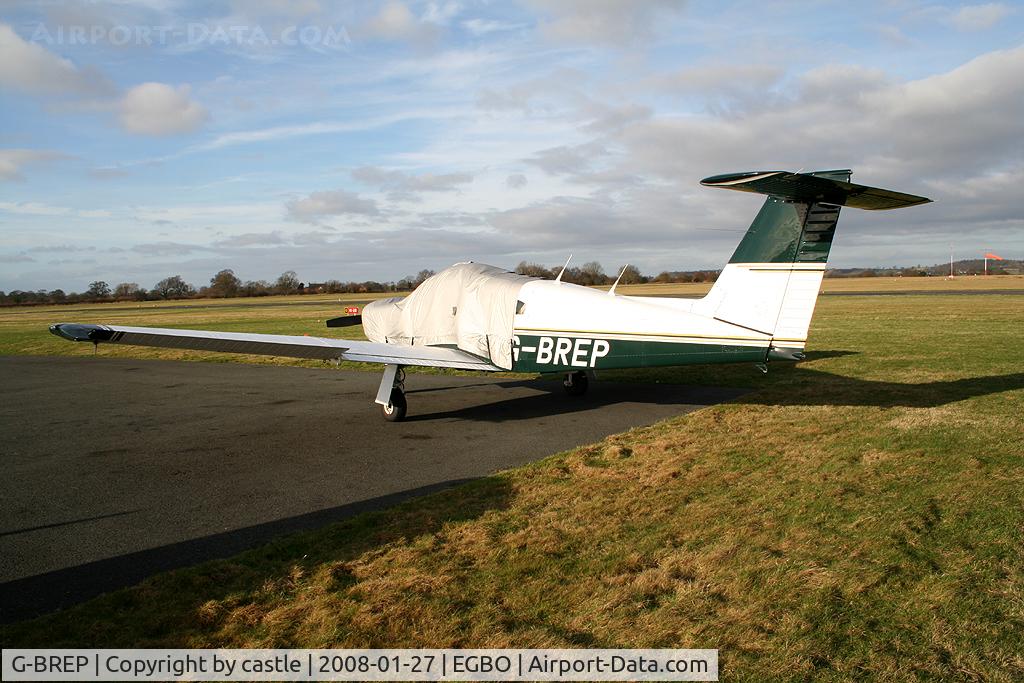 G-BREP, 1979 Piper PA-28RT-201 Cherokee Arrow IV Arrow IV C/N 28R-7918119, seen @ Wolverhampton