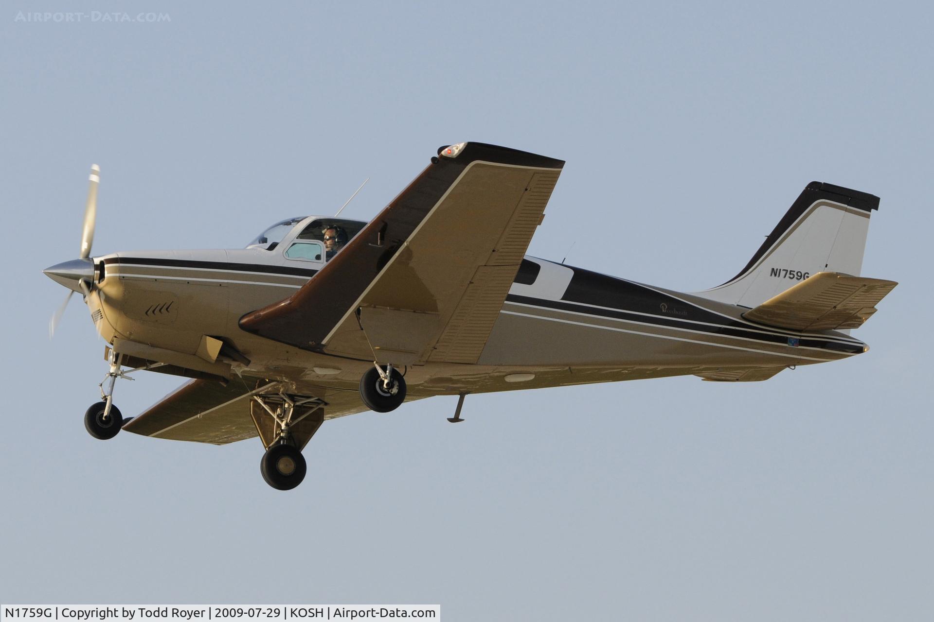 N1759G, 1962 Beech 35-B33 Debonair C/N CD-501, EAA AIRVENTURE 2009