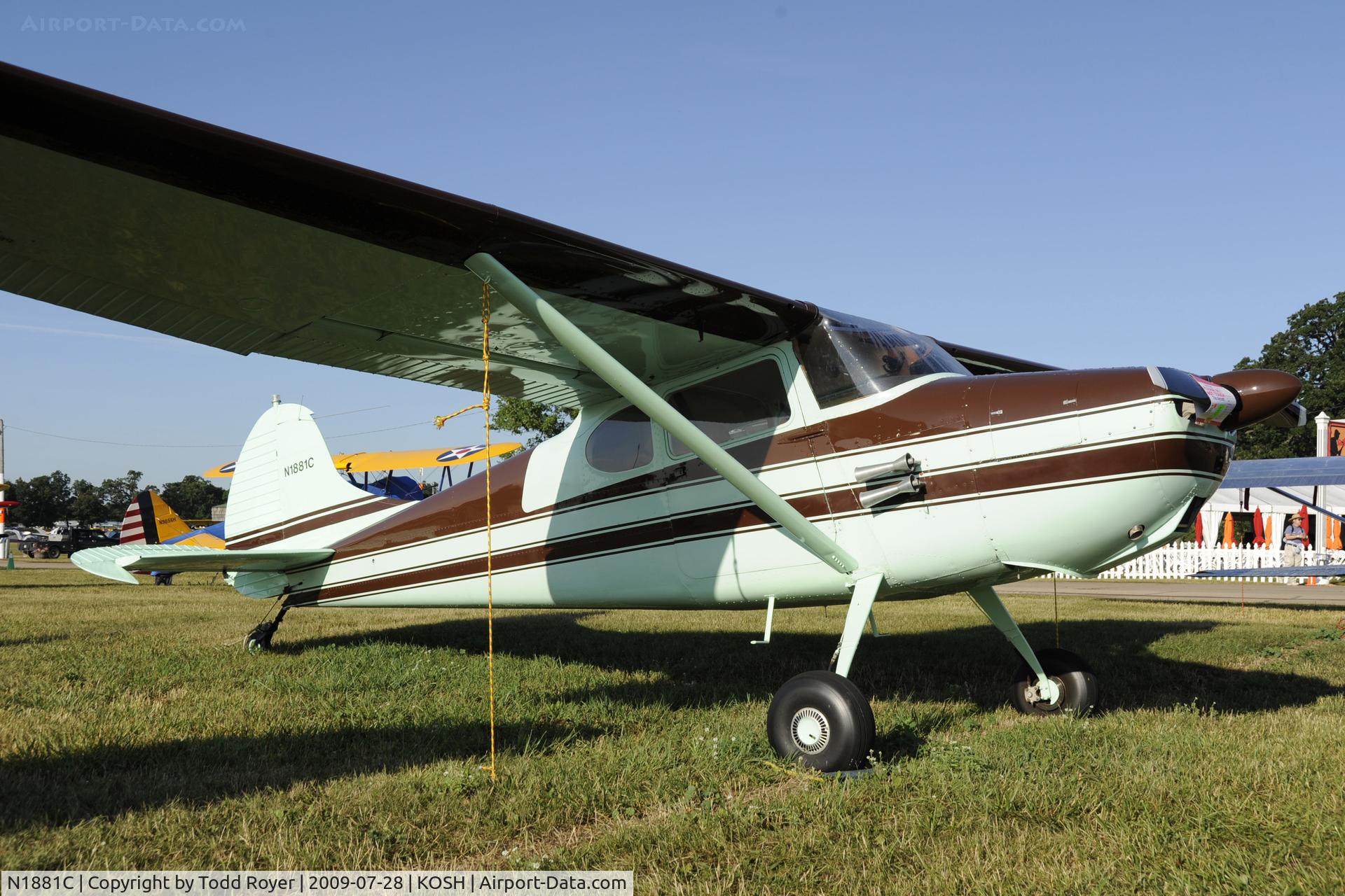 N1881C, 1953 Cessna 170B C/N 26025, EAA AIRVENTURE 2009
