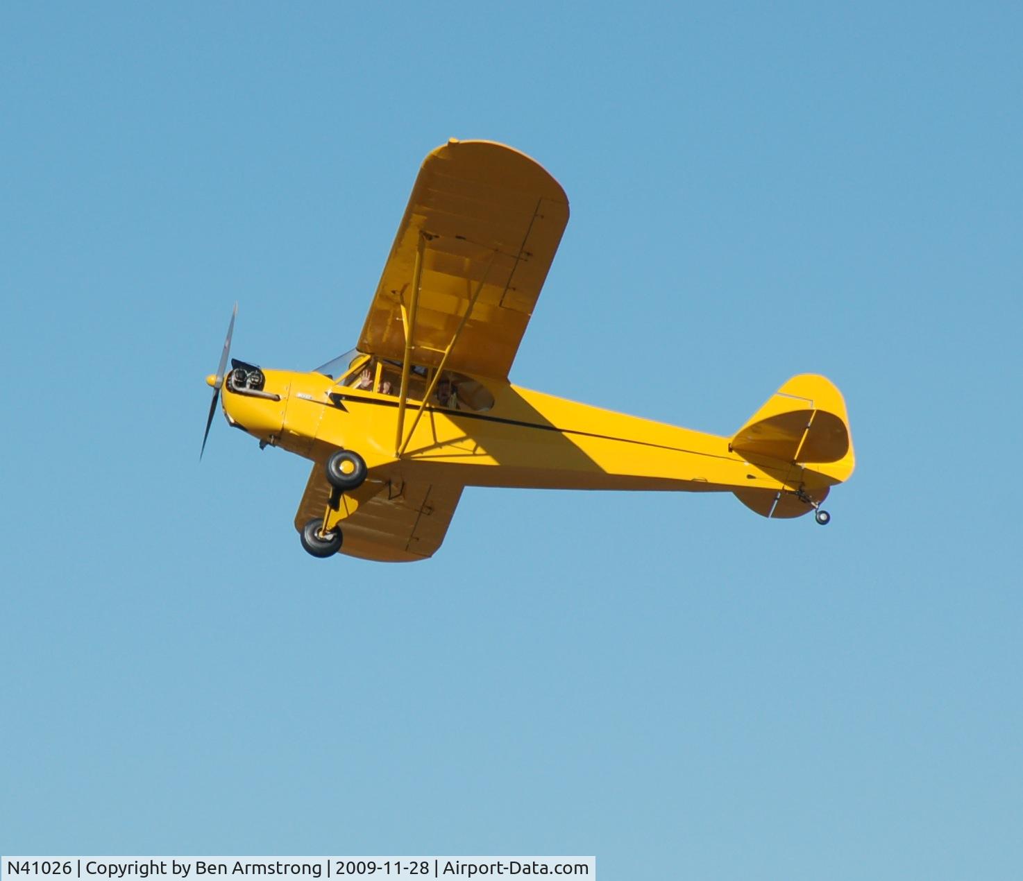 N41026, 1941 Piper J3C-65 Cub C/N 7691, In Clemson, SC