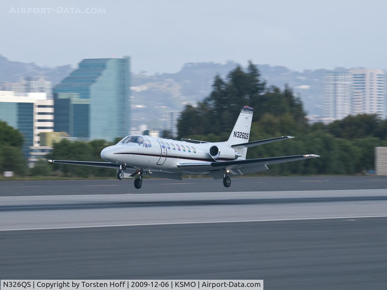 N326QS, 1999 Cessna 560 Citation Ultra C/N 560-0526, N326QS arriving on RWY 21