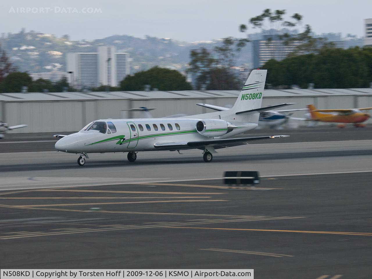 N508KD, 1991 Cessna 560 C/N 5600147, N508KD departing from RWY 21