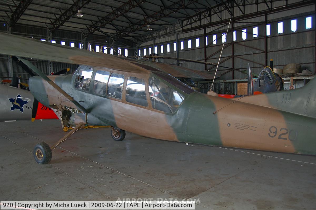 920, Aermacchi AM-3C Bosbok C/N 2001, Aeritalia AM-3C Bosbok (SAAF Museum)