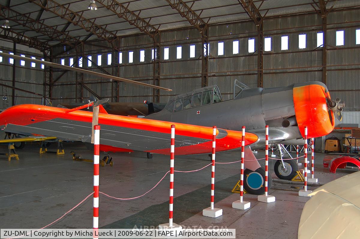 ZU-DML, 1941 North American AT-6D Harvard III C/N 88-14959, At the SAAF Museum in Port Elizabeth