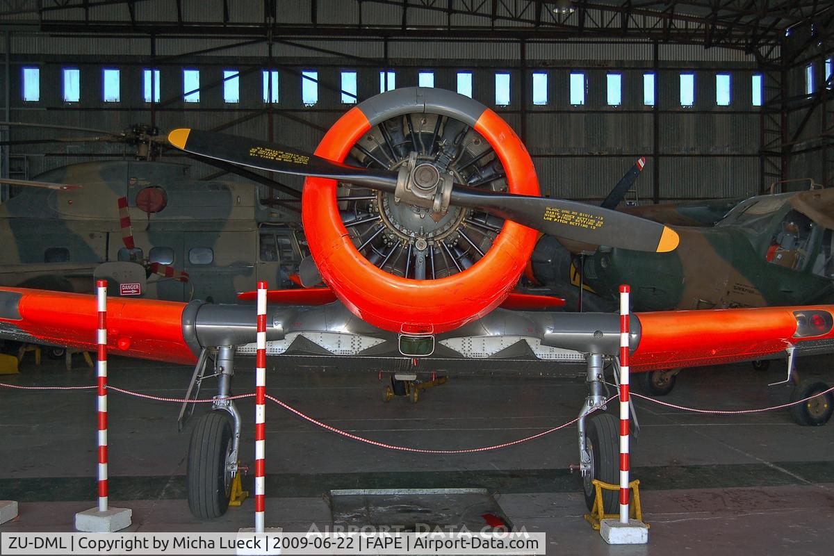 ZU-DML, 1941 North American AT-6D Harvard III C/N 88-14959, At the SAAF Museum in Port Elizabeth