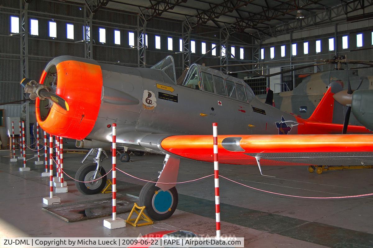 ZU-DML, 1941 North American AT-6D Harvard III C/N 88-14959, At the SAAF Museum in Port Elizabeth