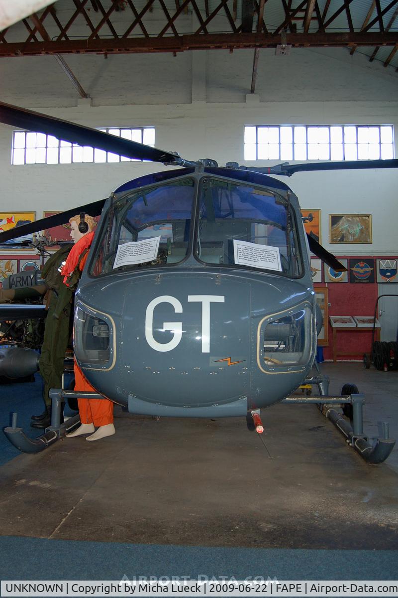 UNKNOWN, Helicopters Various C/N unknown, Westland Scout AH.1 (SAAF Museum)